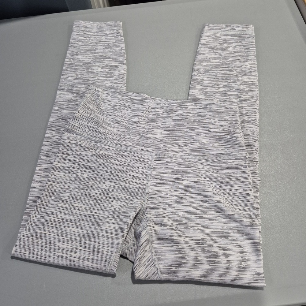 Lululemon Leggings Womens 6 Gray Wunder Under High Rise 7/8 Tight 25" Training